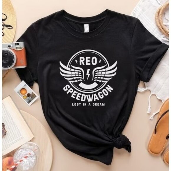 Classic Rock Band Concert Tour, Reo Speedwagon Fan Gift Unisex Shirt - Picture 1 of 3